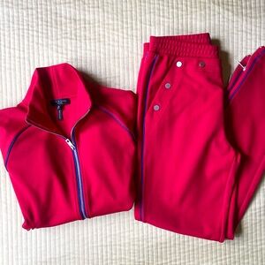 Rag & Bone Vibrant Red Leisure Set